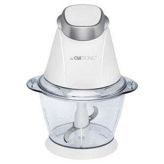Sekáček potravin Clatronic, Clatronic MZ 3579 WH, multikrouhač potravin a ledu, 1 L, nůž z nerez oceli, 250 W