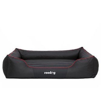 Pelíšek pro psa Reedog Comfy Black & Red line-XL