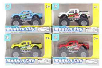 Jeep 4 barvy kov, na zpětný tah