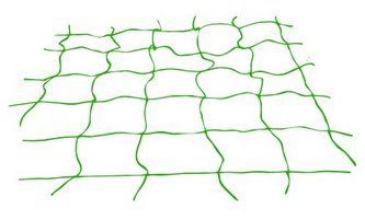 Síť na okurky 2x10 m, oko 13x13 cm