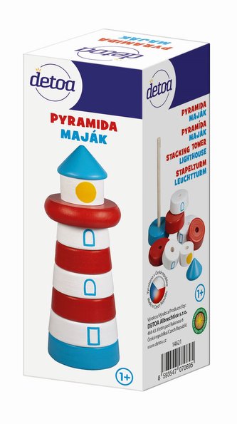Dřevěná pyramida Maják