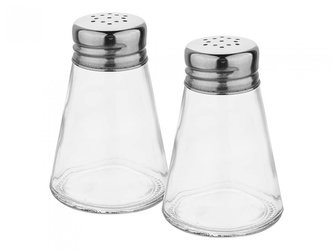 Slánka + pepřenka sklo 2ks  POLA