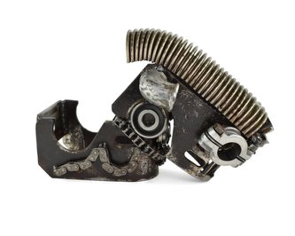 Kovová dekorace Stínitko na svíčku II