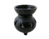 Aroma lampa  keramika, černá