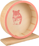 Kolecko na behani Danco dreveny ruzovy 28,5cm