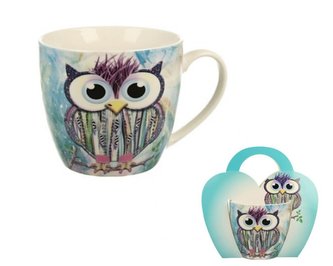 Hrnek Funky Sova 400 ml