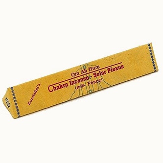 Tibetské vonné tyčinky Chakra Incense Solar Plexus