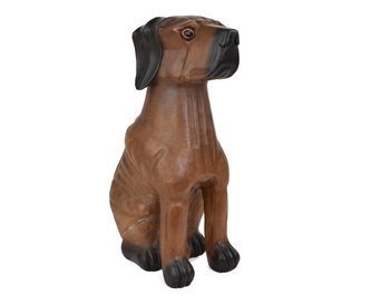 Dřevěná soška Pes 52 cm
