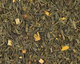 Zelený aromatizovaný čaj Geisha - 100 g Zelený aromatizovaný čaj Geisha - 100 g