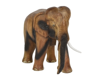 Dřevěná soška Slon 27 cm