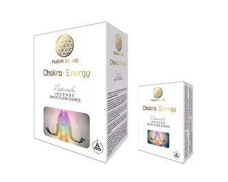 Vonné jehlánky "tekoucí dým" FdV Chakra Energy 10 ks Vonné jehlánky "tekoucí dým" FdV Chakra Energy 10 ks