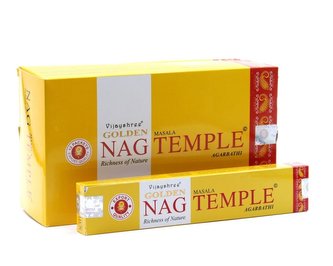 Indické vonné tyčinky Chrám Golden Nag Temple