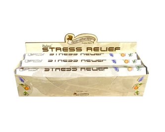 Indické vonné tyčinky Tulasi Stress Relief 20 ks Indické vonné tyčinky Tulasi Stress Relief 20 ks