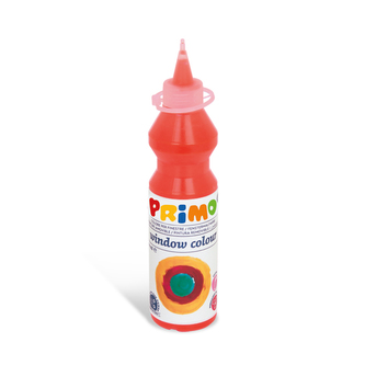 Barva na sklo PRIMO, 75ml, červená, lahvička s tenkým hrotem