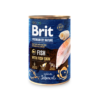 konz.Brit Premium by Nature Fish with Fish Skin 800 g
