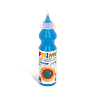 Barva na sklo PRIMO, 75ml, světle modrá, lahvička s tenkým hrotem