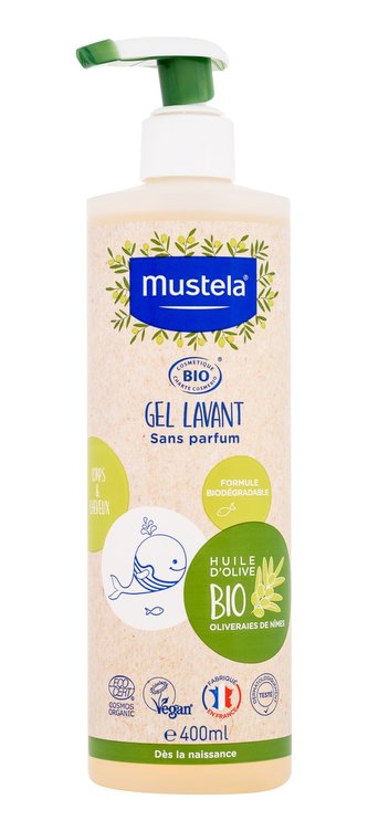 Mustela Bio Sprchový gel Cleansing Gel 400 ml pro děti