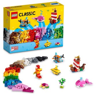 LEGO Classic 11018 Kreativní zábava v oceánu