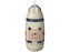 Netekoucí termohrnek Superstar s brčkem 266ml 12m+ Grey