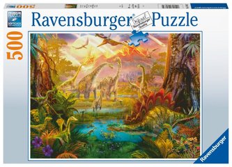 Ravensburger Puzzle - Dinoland 500 dílků