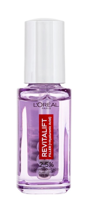 L´Oréal Paris Oční sérum s 2,5% kyselinou hyaluronovou Revitalift Filler (Eye Serum) 20 ml woman