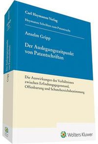 Der Auslegungszeitpunkt von Patentschriften (HSP21)