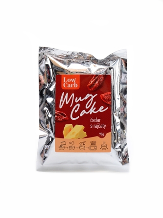 MKM pack - Mug cake low carb 90g - čedar s rajčaty