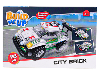 BuildMeUp stavebnice - City brick 173ks v krabičce