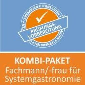 AzubiShop24.de Kombi-Paket Lernkarten Fachmann für Systemgastronomie