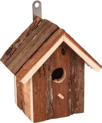 Ptaci budka GITANO prirodni drevo 15x11x16CM