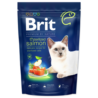 Brit Premium by Nature Cat Sterilized Salmon 1,5 kg
