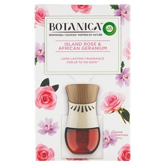 Air Wick Elektrický difuzér a náplň Botanica Exotická růže a africká pelargónie 19 ml unisex