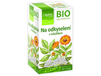 Apotheke Čaj na odkyselení s měsíčkem BIO 20 sáčků