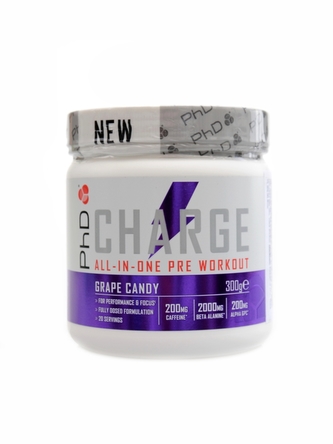 PhD nutrition - Charge Pre-Workout 300g - sour watermelon
