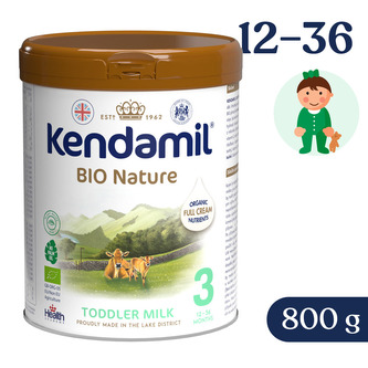 Kendamil BIO Nature batolecí mléko 3 (800 g) DHA+