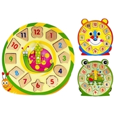 Dřevěné hodiny Eduk