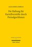 Die Haftung für Kartellverstöße durch Preisalgorithmen