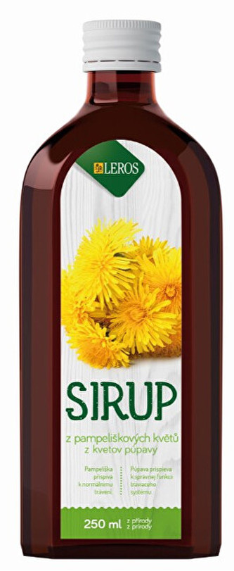 LEROS Sirup Smetanka lekářská 250 ml