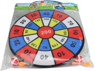 Terč na suchý zip, v sáčku