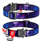 Obojek nylonový Waudog NASA21 Fastex QR (23-35cm/1,5cm)