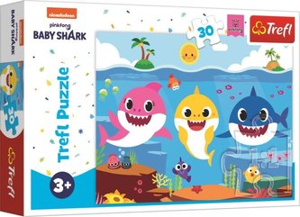 Puzzle Baby Shark: Podmořský svět žraloků