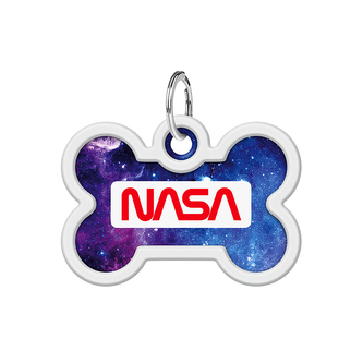 Chytrá ID známka s QR tagem Waudog NASA21 kost