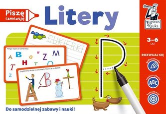 Litery Piszę i zmazuję Kapitan Nauka Litery Piszę i zmazuję Kapitan Nauka
