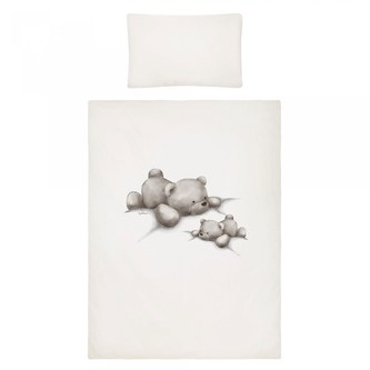 2-dílné ložní povlečení Belisima Lazy Bear 100/135 beige 2-dílné ložní povlečení Belisima Lazy Bear 100/135 beige