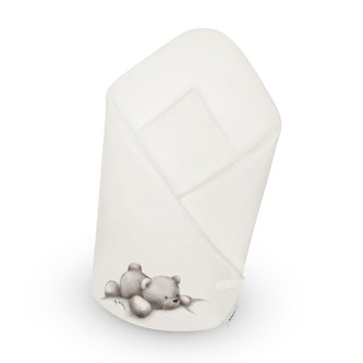 Zavinovačka s výztuží Belisima Lazy Bear beige