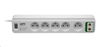 APC Essential SurgeArrest 5 outlets with coax protection 230V France, 1.8m