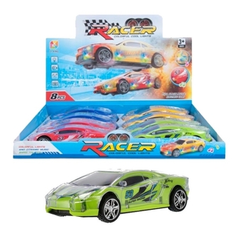 Sportovní auto světlo, zvuk