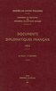 Documents diplomatiques français