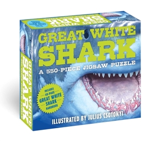 The Great White Shark 500-Piece Jigsaw Puzzle & Book