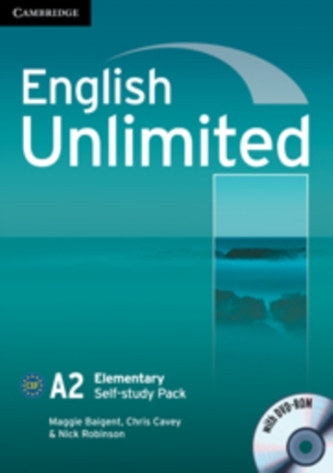 English Unlimited Elementary Self-study Pack (Workbook with DVD-ROM)